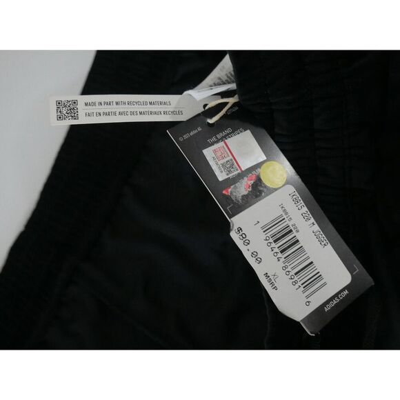 Adidas Kansas Jayhawks Men's Black Velour Jogger Sweatpants XL - Picture 10 of 13